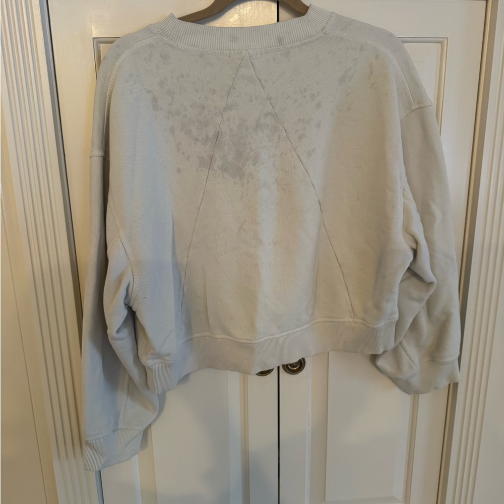 Rag & Bone Cream Crewneck Pullover More Love